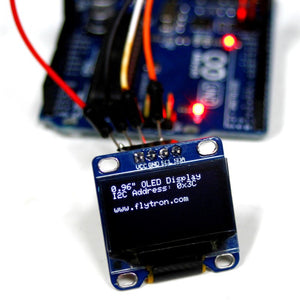 0.96" I2C Monocrome OLED Display