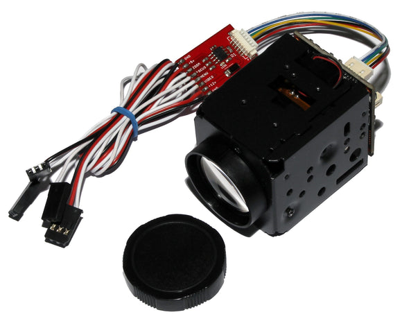 FM10X Micro 800TVL Zoom Camera with Infrared sensitive CCD